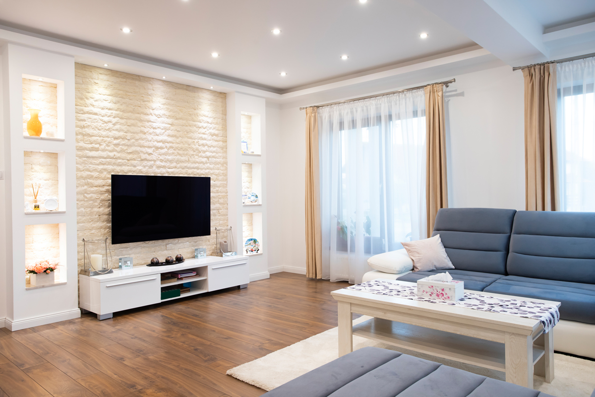 salón reformado en barrio de salamanca